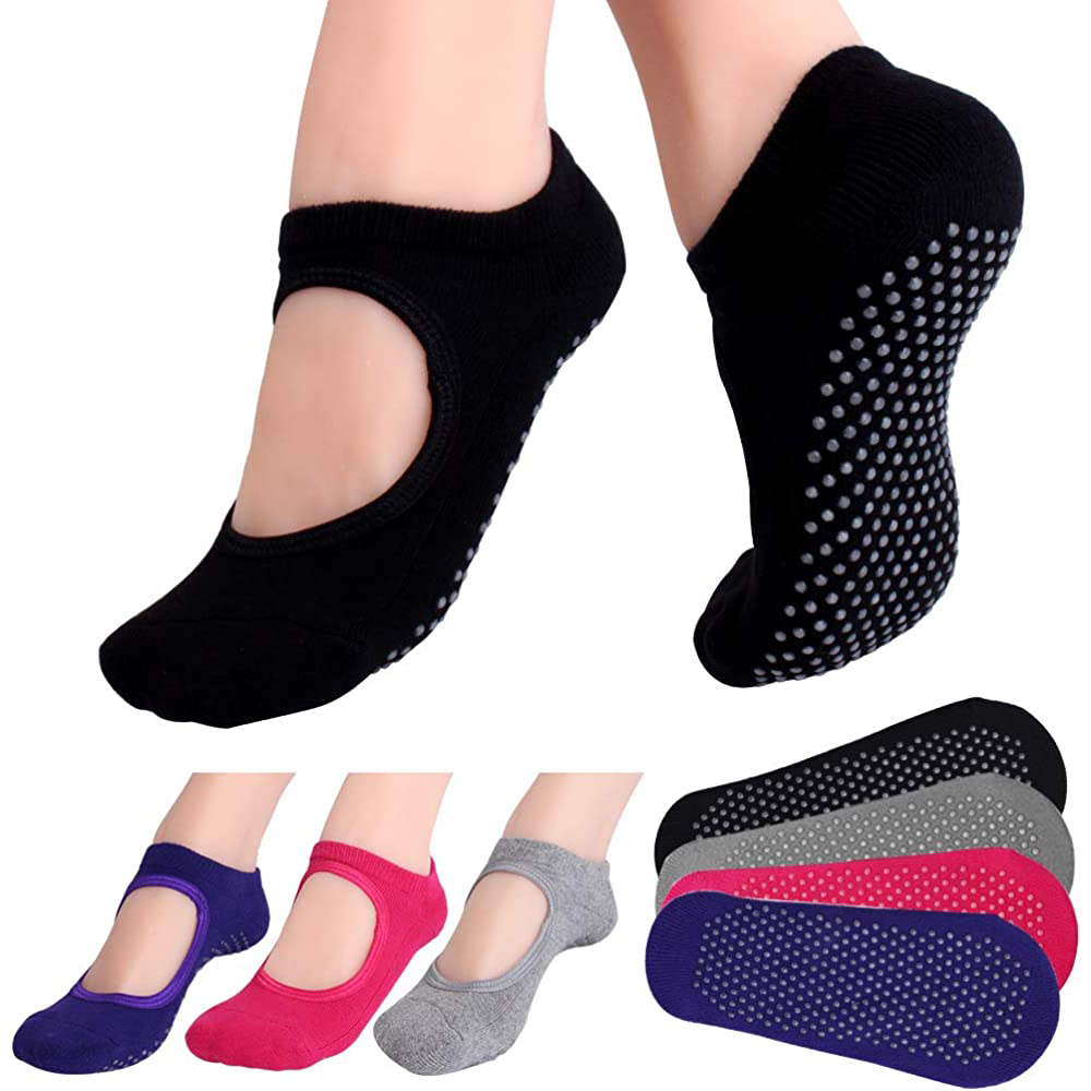 Grip Sock Yoga - عارية الذراعين عدم الانزلاق اللياقة البدنية