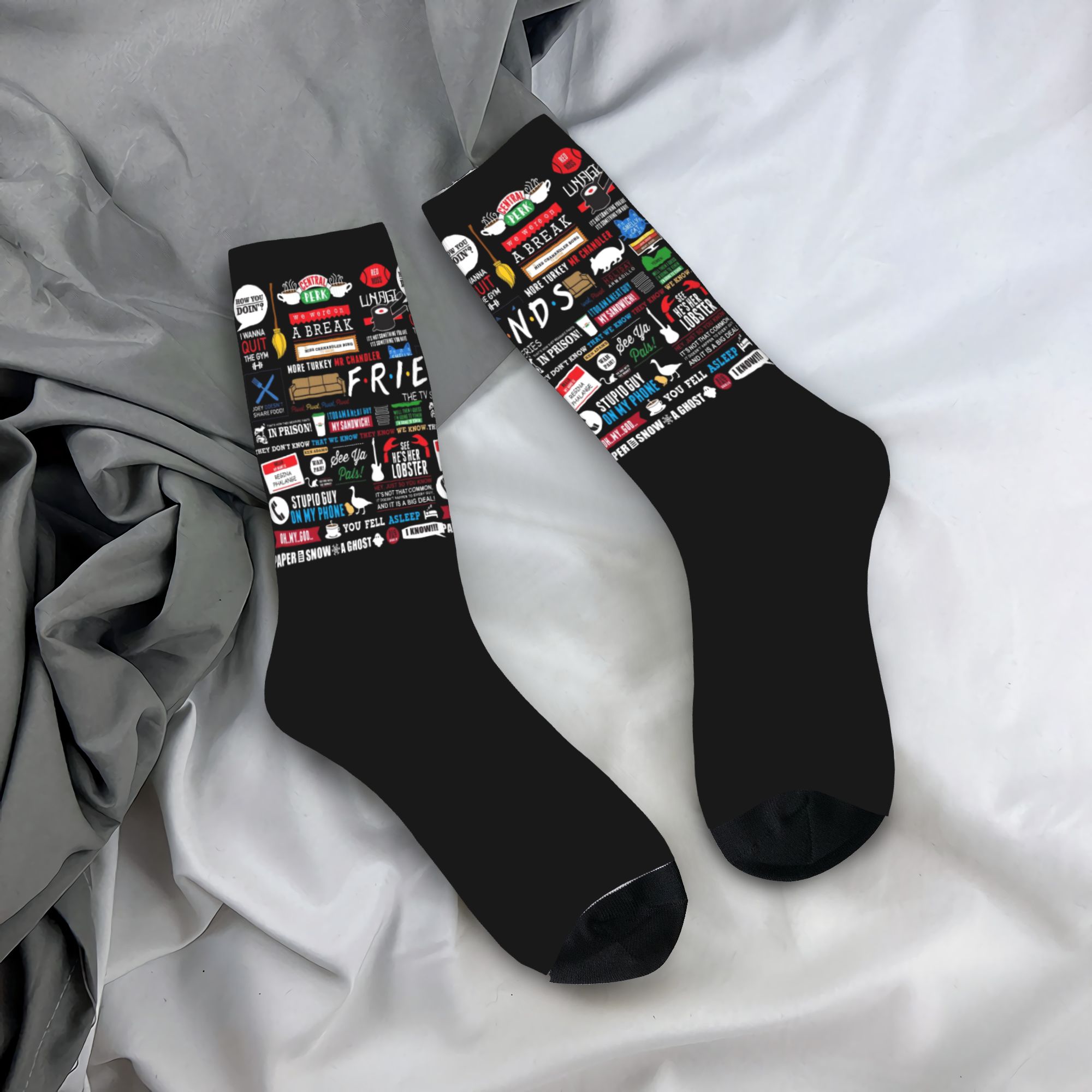 No Show Sock Women - جوارب مخصصة بتصميم مرح ومضحك مستوحى