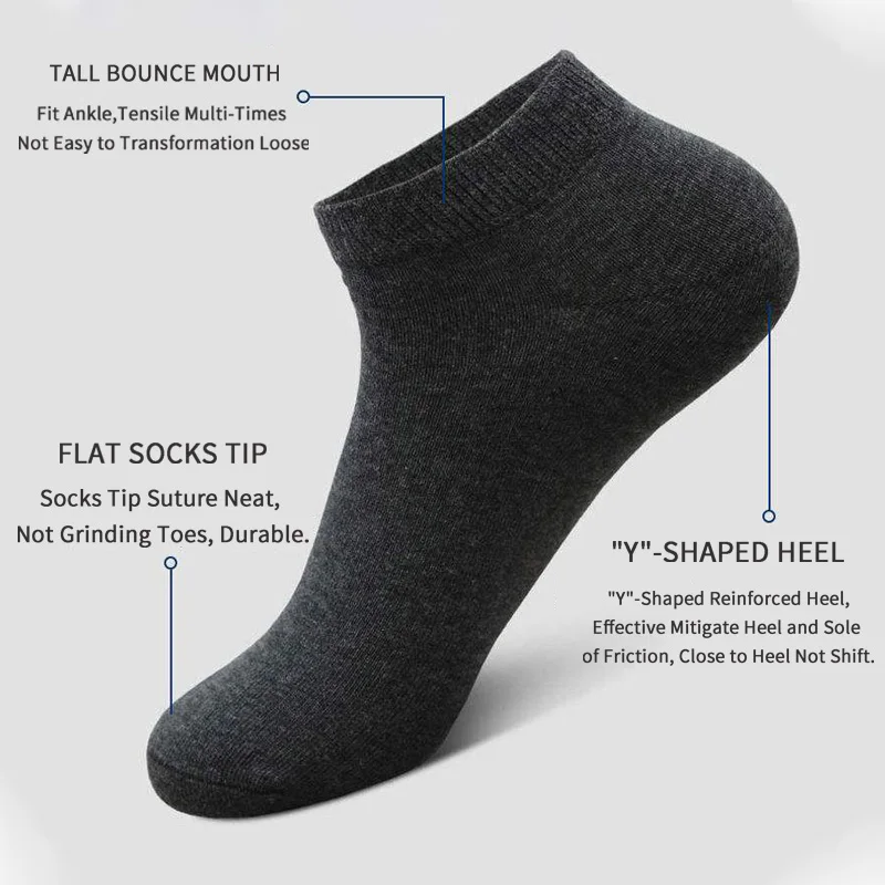 5 أزواج للجنسين عادية عادي الل - مراجعة No Show Sock Women وسعره