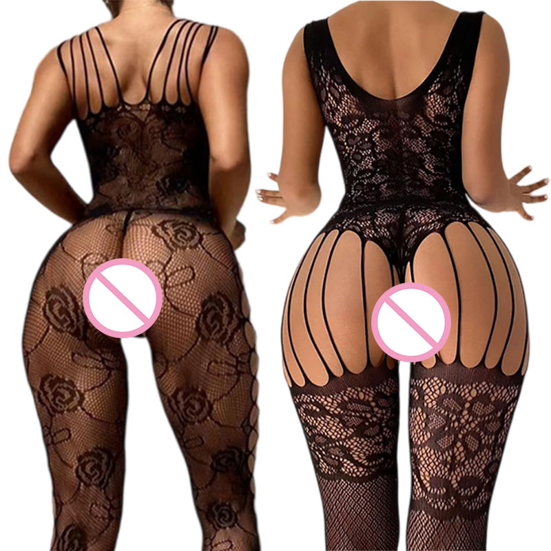 أسود Crotchless لينة تمتد جوار - مراجعة Fishnet Stocking Women وسعره