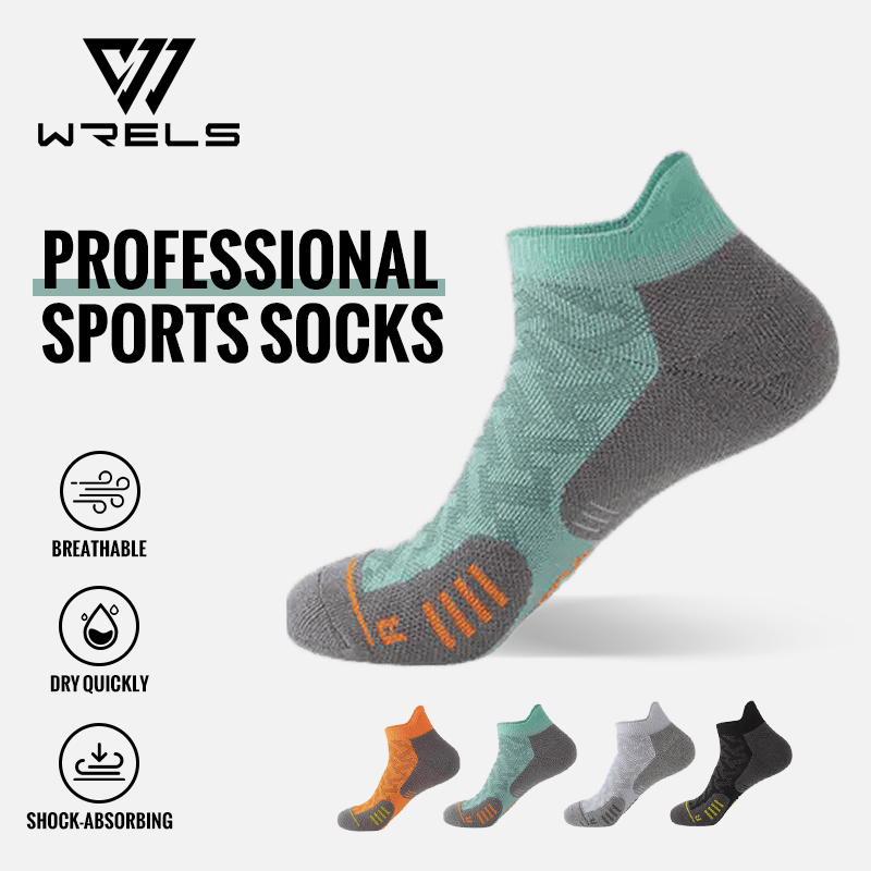 1/2/3 أزواج من جوارب الجري الا - مراجعة Ankle Sock Low Cut وسعره