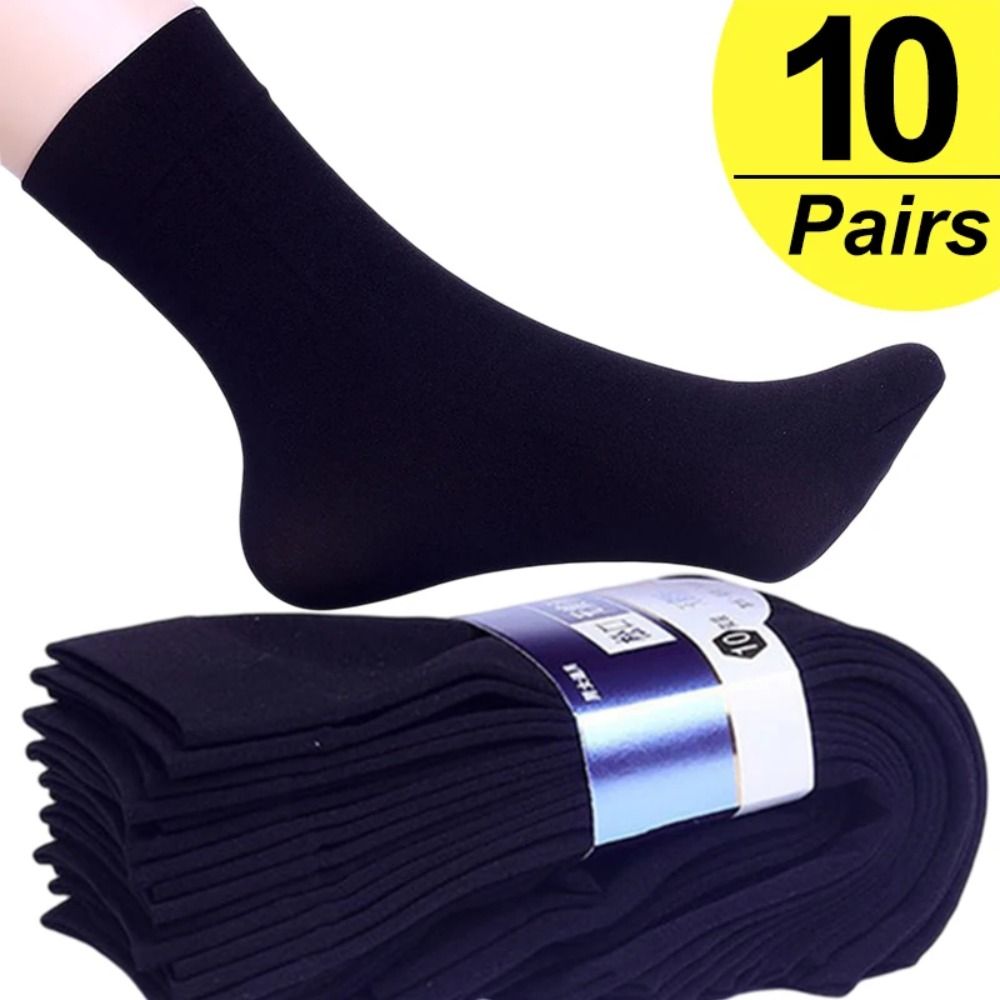 10 أزواج من الجوارب الرجالية غ - مراجعة Silk Sock Bamboo وسعره