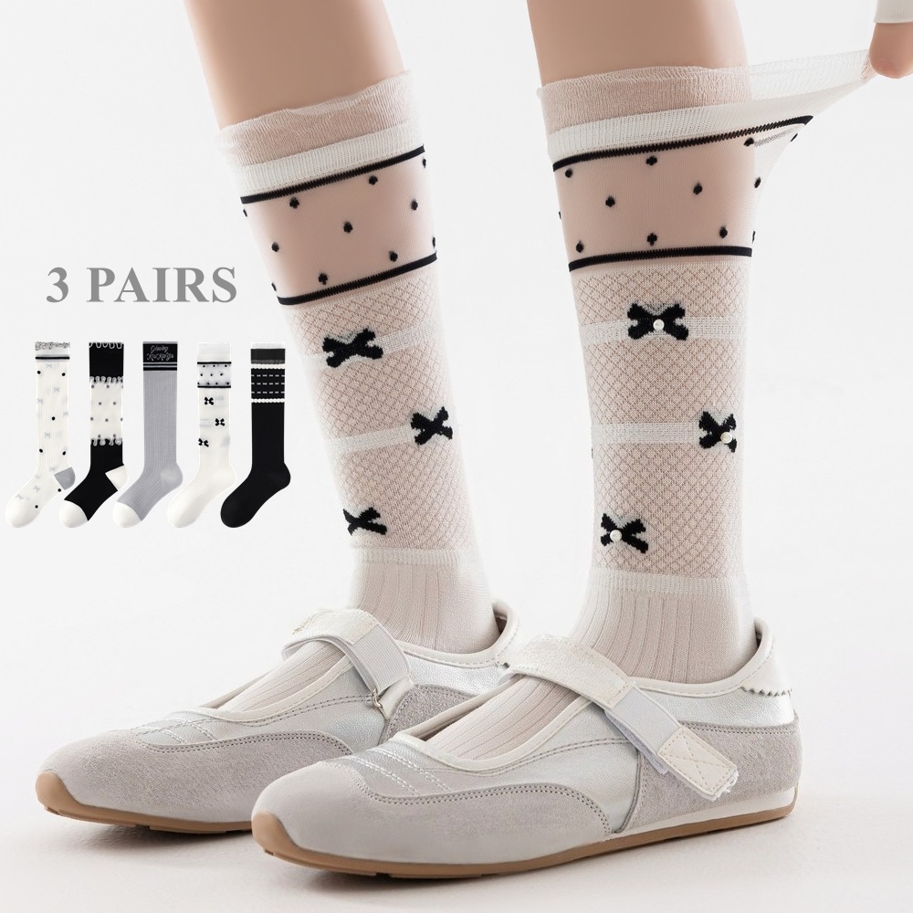 3 أزواج من الجوارب النسائية ال - مراجعة Silk Sock Bamboo وسعره