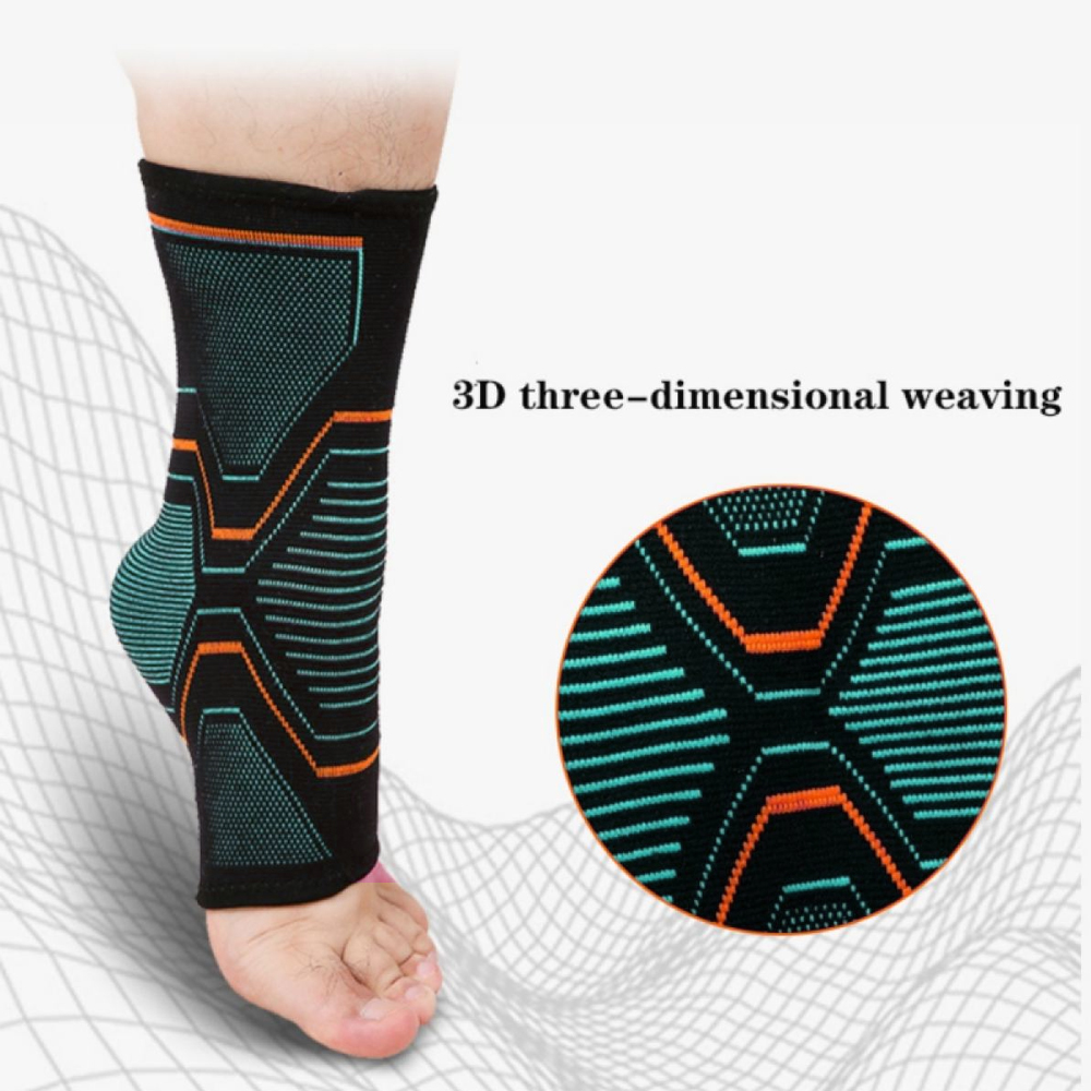 1 قطعة دعامة الكاحل كم ضغط إصا - مراجعة Ankle Brace Sock وسعره