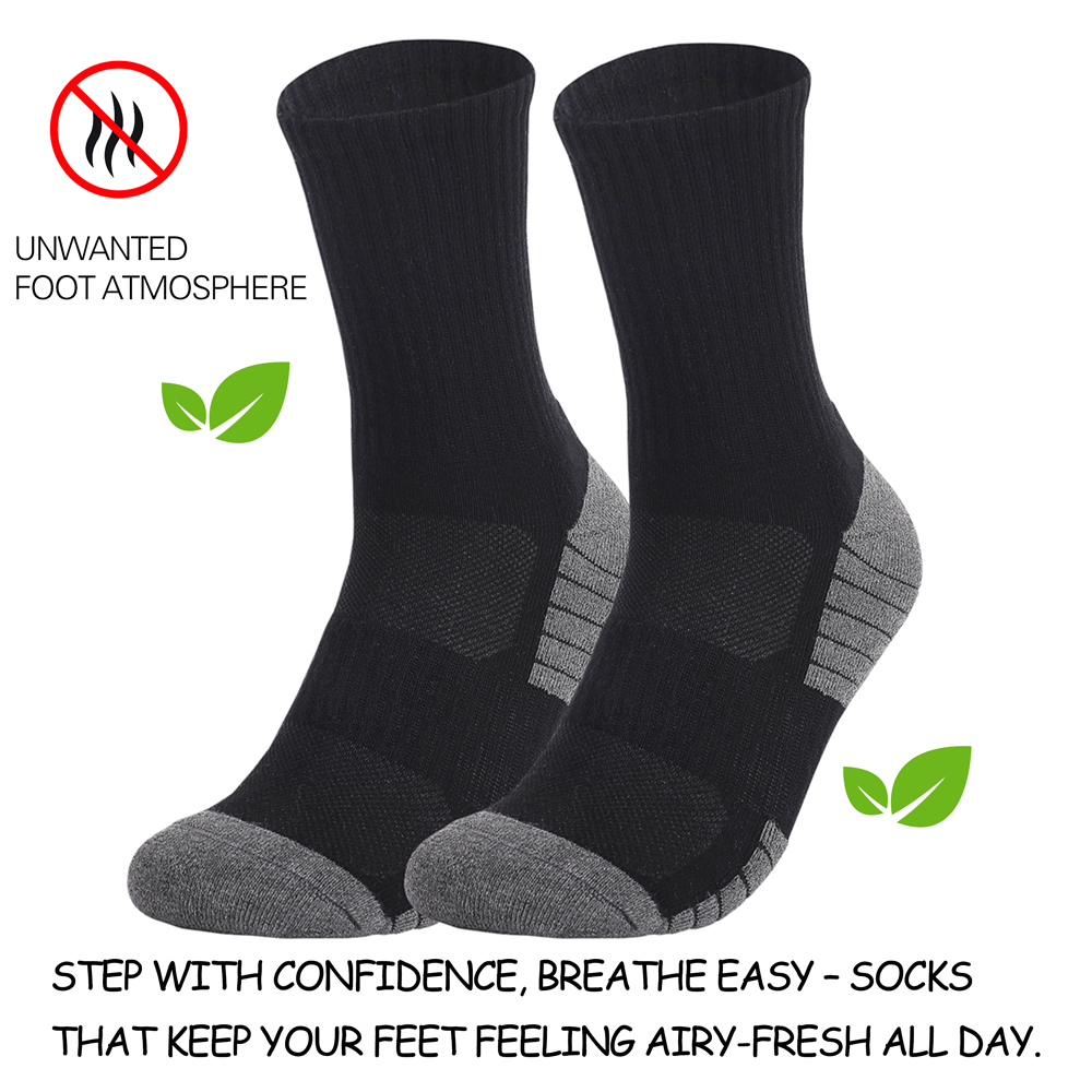 1/3/6 أزواج سميكة الرجال النسا - مراجعة Athletic Sock Cushion وسعره