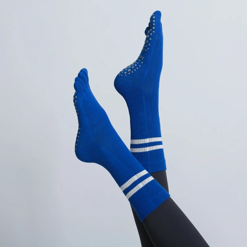 جوارب يوجا متوسطة الأنبوب قابل - مراجعة Grip Sock Yoga وسعره