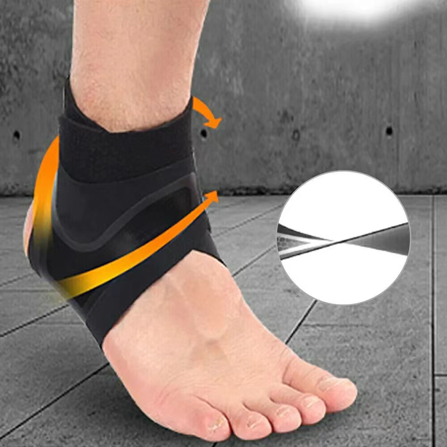 1 قطعة دعامة الكاحل دعم كم ضغط - مراجعة Ankle Brace Sock وسعره